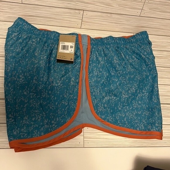 NWT Nike Dri-fit running shorts 3x Teal/Coral - Picture 5 of 7